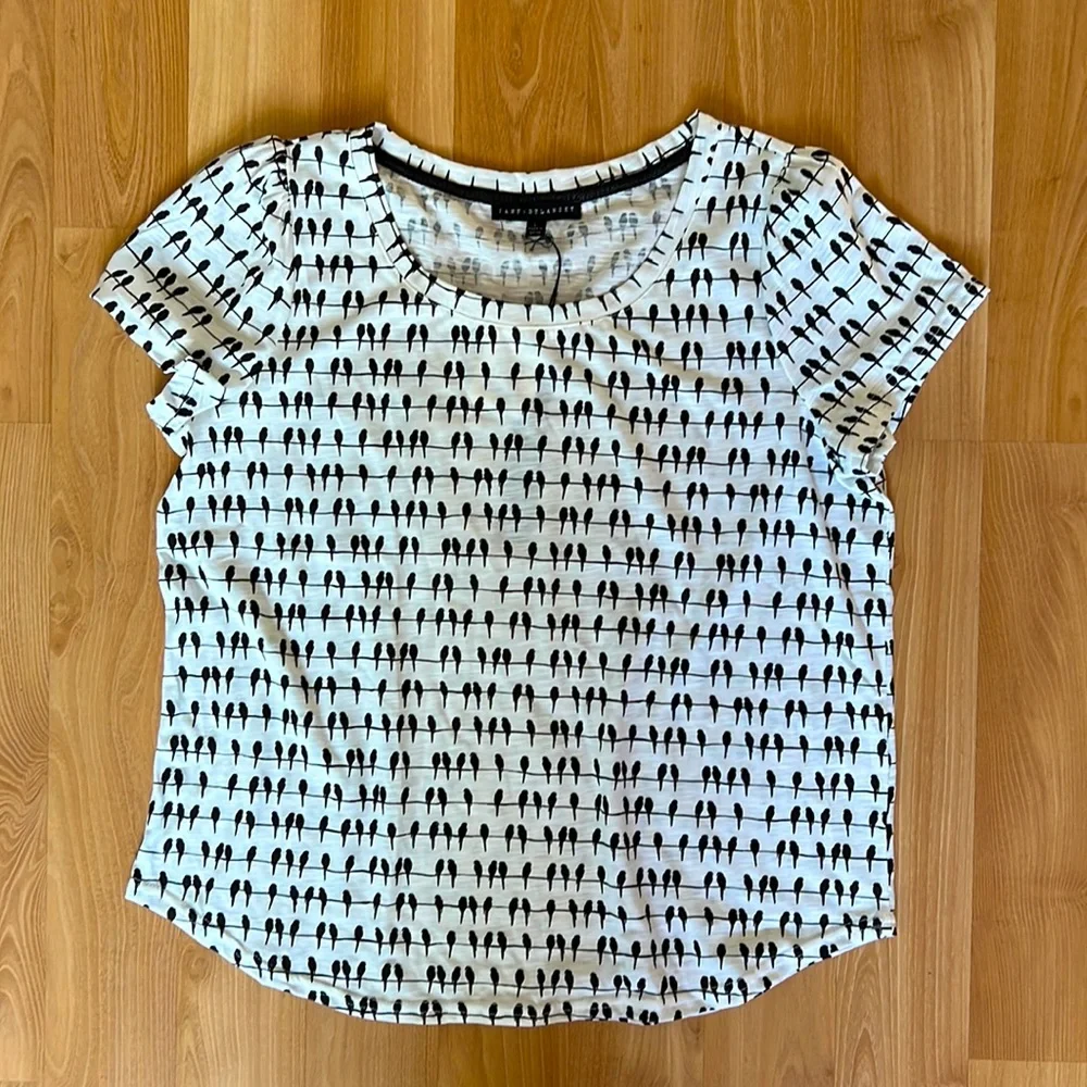 Jane + Delancey Birds on a Wire T-shirt